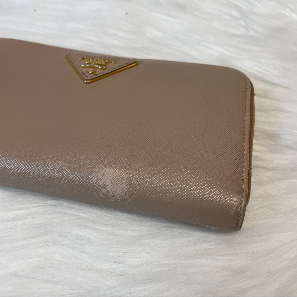 Prada Zipper Long Wallet Pink - Picture 4 of 15